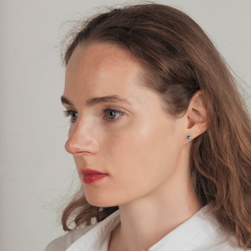 Пусеты Fiore Luna  Ocean, SWE2127/1 OC G фото 2